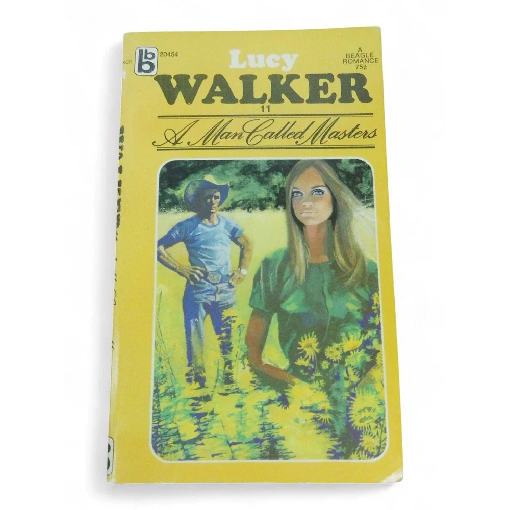 A‎ Man Called Masters 1973 PB Lucy Walker Beagle Vtg Romance Outback Fiction